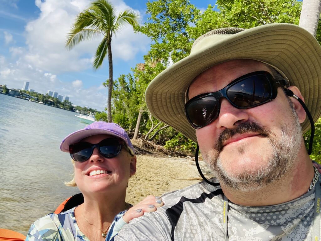 Felix Pike Laura Lafata The Full Pike kayaking in Miami